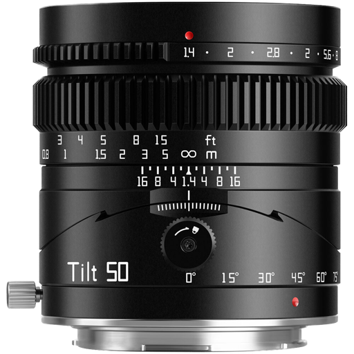 TTArtisan 50mm f/1.4 Tilt Lens