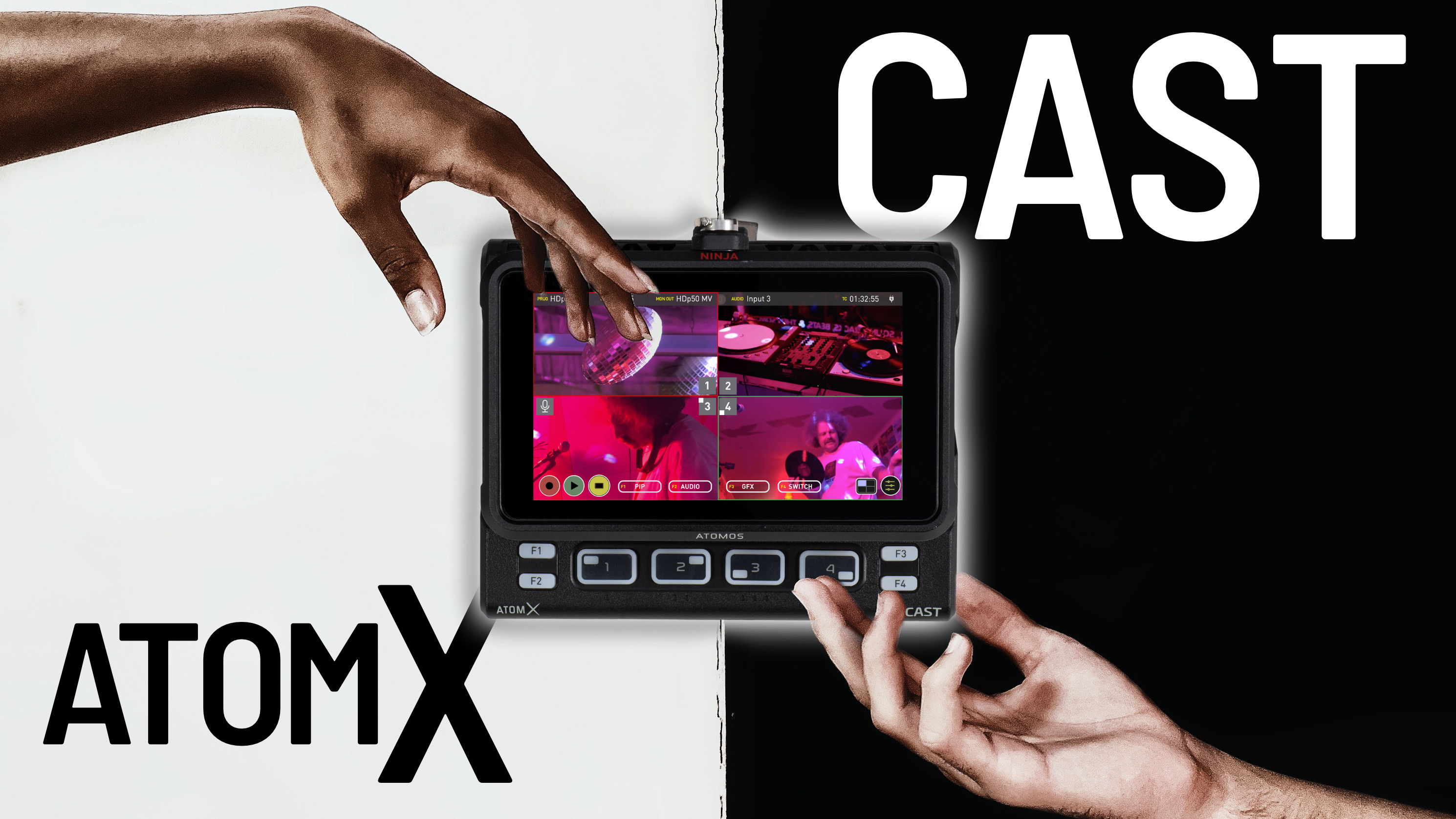 ATOMOS AtomX CAST Live Switching Device with Atomos Ninja V