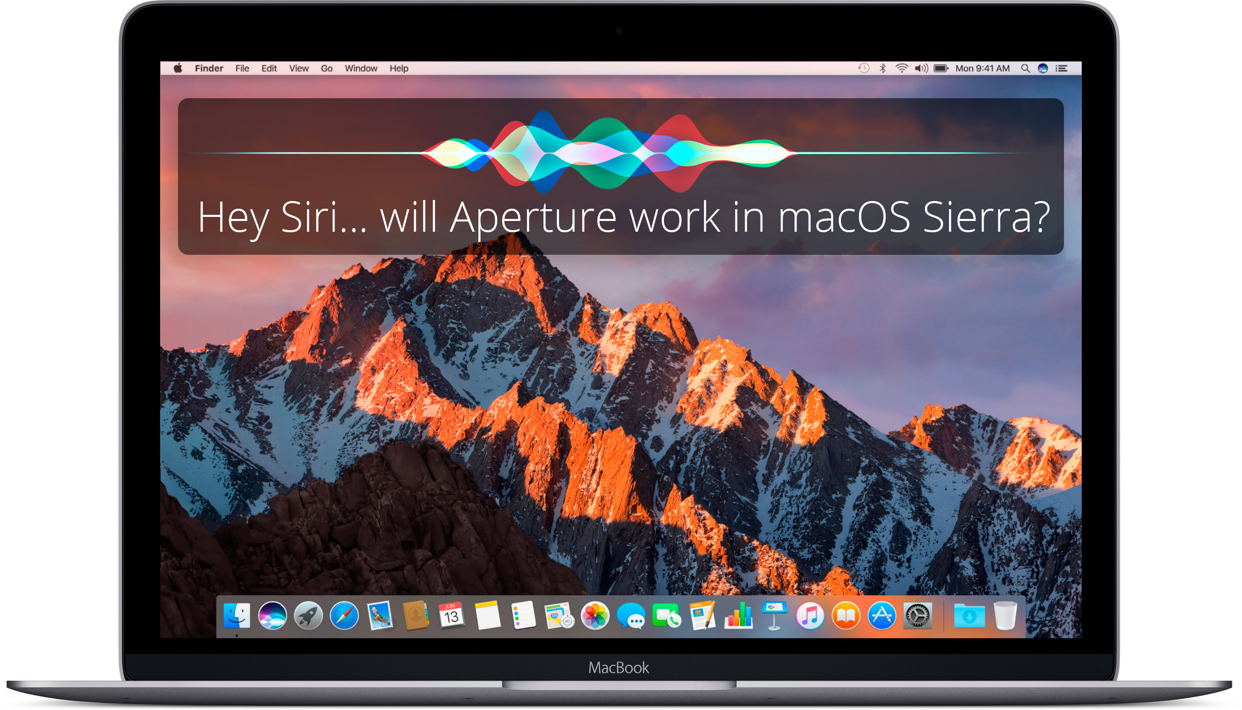 Hey Siri… will Aperture work in macOS Sierra?